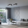 Plafon ONYX 40 biały LED 3000K  SL.1245 Sollux