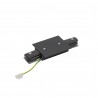 PROFILE RECESSED POWER STRAIGHT CONNECTOR Czarny