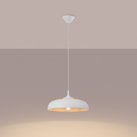 Lampa wisząca GINA biała  SL.1329 Sollux