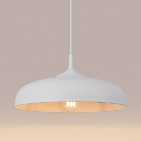 Lampa wisząca GINA biała  SL.1329 Sollux
