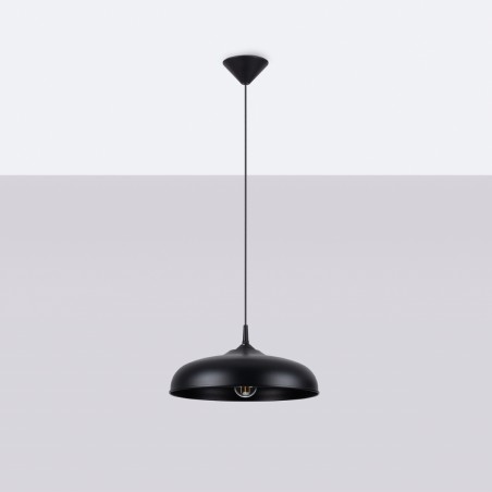 Lampa wisząca GINA czarna  SL.1330 Sollux