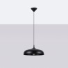 Lampa wisząca GINA czarna  SL.1330 Sollux