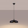 Lampa wisząca GINA czarna  SL.1330 Sollux
