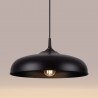 Lampa wisząca GINA czarna  SL.1330 Sollux