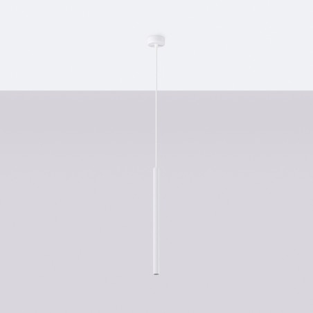 Lampa wisząca ARCHE 1 biała  SL.1337 Sollux