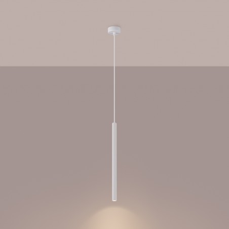 Lampa wisząca ARCHE 1 biała  SL.1337 Sollux