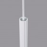 Lampa wisząca ARCHE 1 biała  SL.1337 Sollux