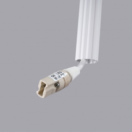 Lampa wisząca ARCHE 1 biała  SL.1337 Sollux