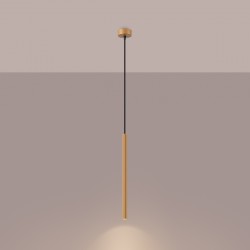 Lampa wisząca ARCHE 1 złota  SL.1339 Sollux