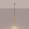 Lampa wisząca ARCHE 1 złota  SL.1339 Sollux