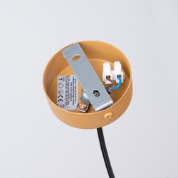 Lampa wisząca ARCHE 1 złota  SL.1339 Sollux
