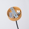 Lampa wisząca ARCHE 1 złota  SL.1339 Sollux