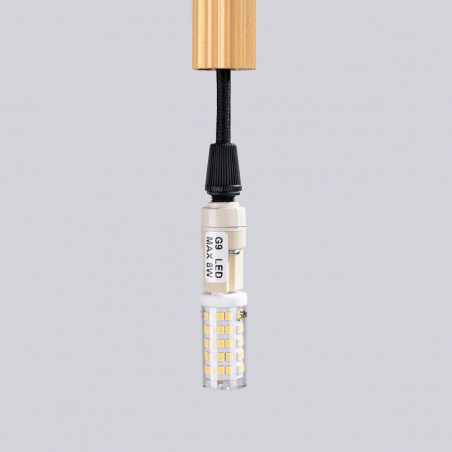 Lampa wisząca ARCHE 1 złota  SL.1339 Sollux