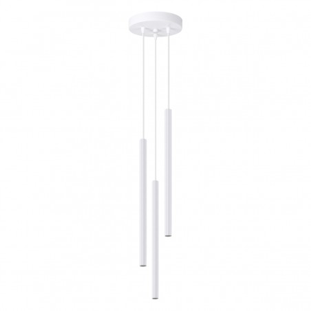 Lampa wisząca ARCHE 3P biała  SL.1340 Sollux