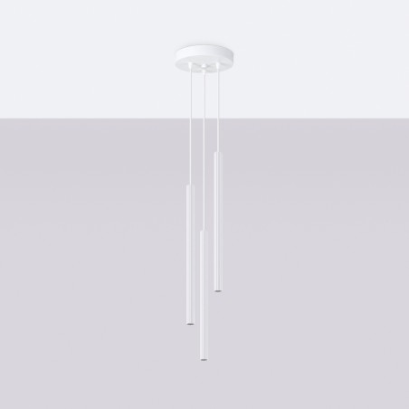 Lampa wisząca ARCHE 3P biała  SL.1340 Sollux