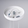 Lampa wisząca ARCHE 3P biała  SL.1340 Sollux