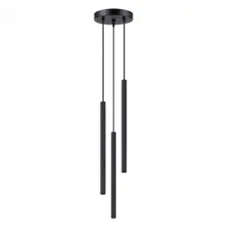Lampa wisząca ARCHE 3P czarna SL.1341 Sollux