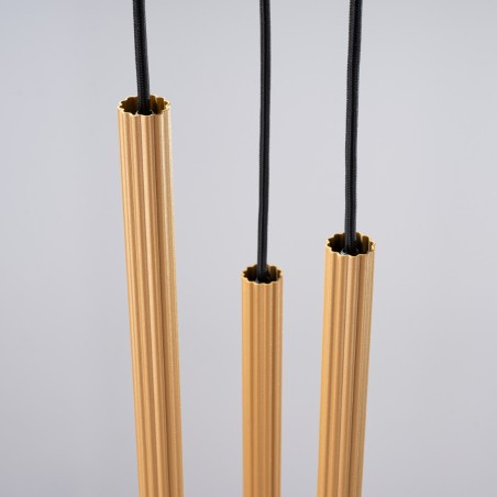 Lampa wisząca ARCHE 3P złota  SL.1342 Sollux