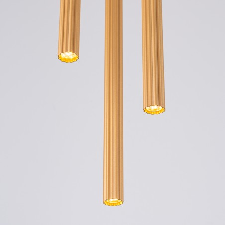 Lampa wisząca ARCHE 3P złota  SL.1342 Sollux