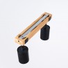 Plafon FAGER 2 czarny  SL.1344 Sollux