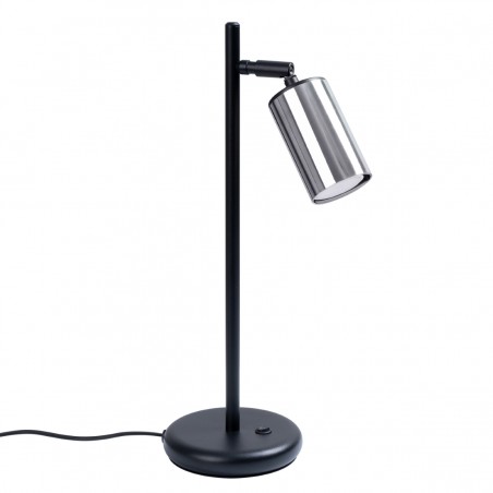 Lampa biurkowa WINX czarny/chrom  SL.1373 Sollux