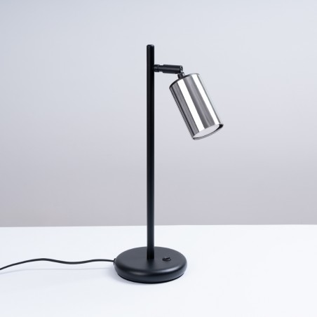 Lampa biurkowa WINX czarny/chrom  SL.1373 Sollux