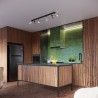 Lampa biurkowa WINX czarny/chrom  SL.1373 Sollux