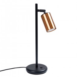 Lampa biurkowa WINX czarny/miedź  SL.1381 Sollux