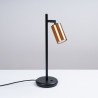 Lampa biurkowa WINX czarny/miedź  SL.1381 Sollux