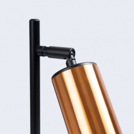Lampa biurkowa WINX czarny/miedź  SL.1381 Sollux