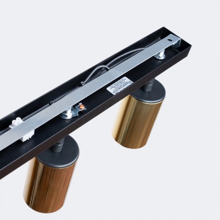 Plafon WINX 3 czarny/złoty  SL.1384 Sollux