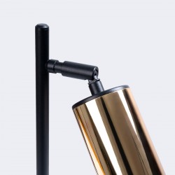 Lampa biurkowa WINX czarny/złoty  SL.1389 Sollux