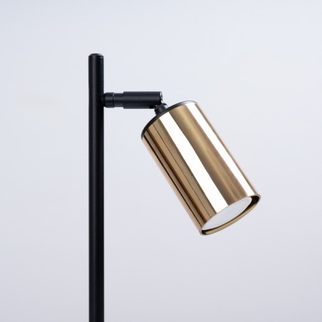Lampa biurkowa WINX czarny/złoty  SL.1389 Sollux