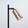 Lampa biurkowa WINX czarny/złoty  SL.1389 Sollux