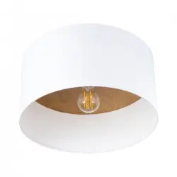Plafon TELESTO biały/jasny brąz SL.1393 Sollux