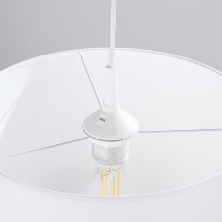 Lampa wisząca NOVA 30 biała  SL.1403 Sollux