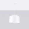 Lampa wisząca NOVA 40 biała  SL.1404 Sollux
