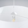 Lampa wisząca NOVA 40 biała  SL.1404 Sollux