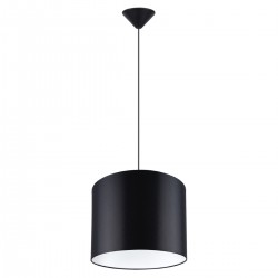 Lampa wisząca NOVA 30 czarna  SL.1405 Sollux