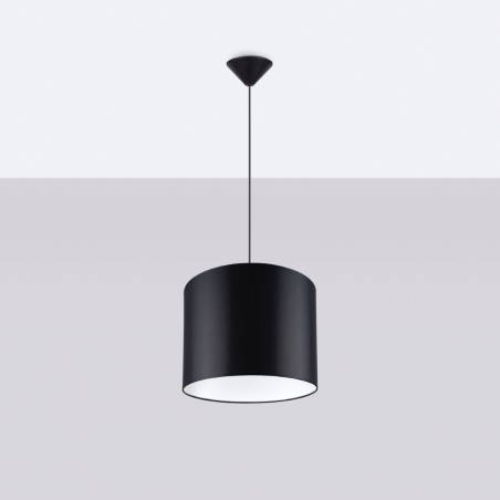 Lampa wisząca NOVA 30 czarna  SL.1405 Sollux