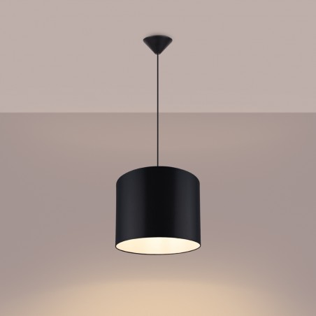 Lampa wisząca NOVA 30 czarna  SL.1405 Sollux