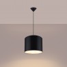 Lampa wisząca NOVA 30 czarna  SL.1405 Sollux