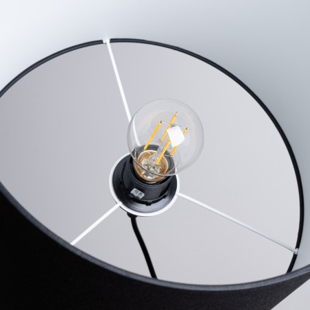Lampa wisząca NOVA 30 czarna  SL.1405 Sollux
