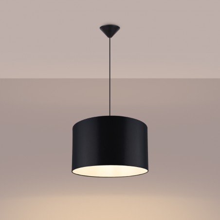 Lampa wisząca NOVA 40 czarna  SL.1406 Sollux