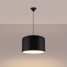 Lampa wisząca NOVA 40 czarna  SL.1406 Sollux