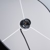 Lampa wisząca NOVA 40 czarna  SL.1406 Sollux