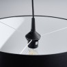 Lampa wisząca NOVA 40 czarna  SL.1406 Sollux